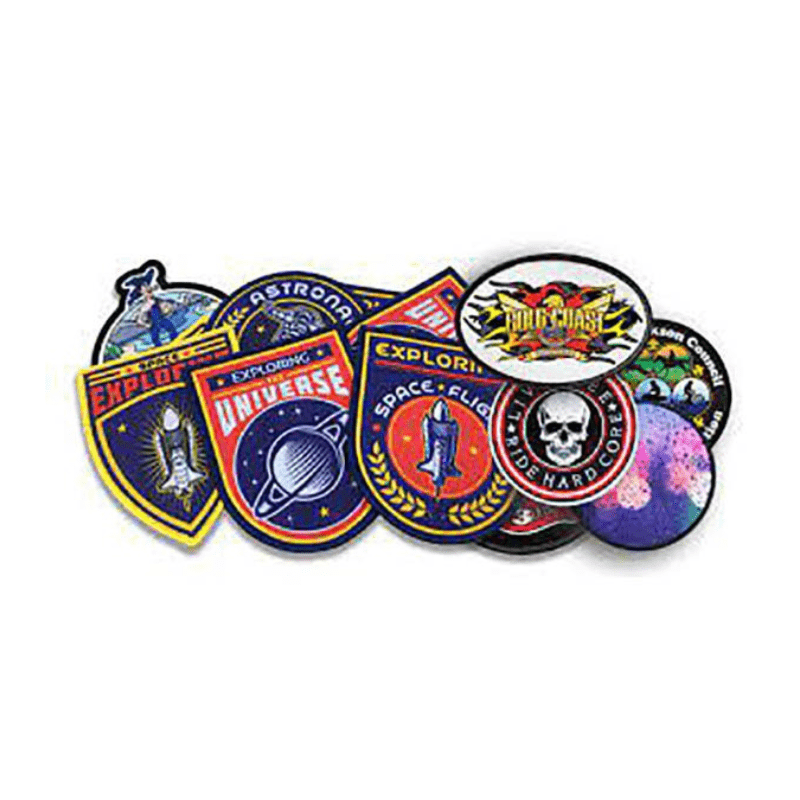 Custom Printed Fabric Patches – Durable Iron-On &amp; Sew-On Badges for Jackets, Bags, and Uniforms