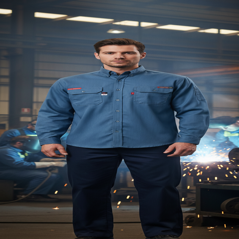 FR Pant &amp; Shirt, CAT 2 &amp; ATPV Rating 8 CAL