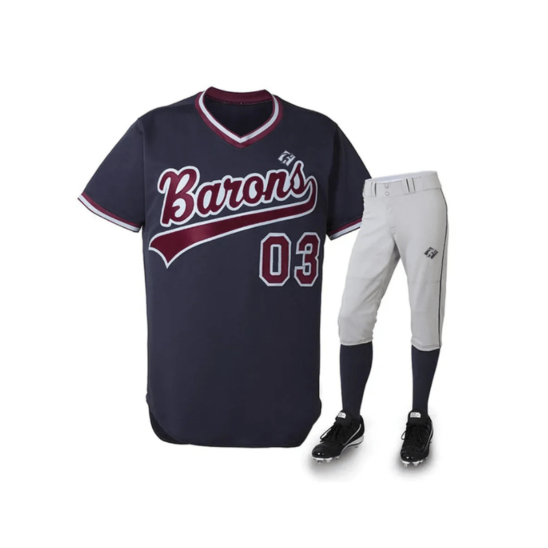 Premium Baseball Uniform Set – Lightweight Moisture-Wicking Jersey &amp; Pants for Teams and Training