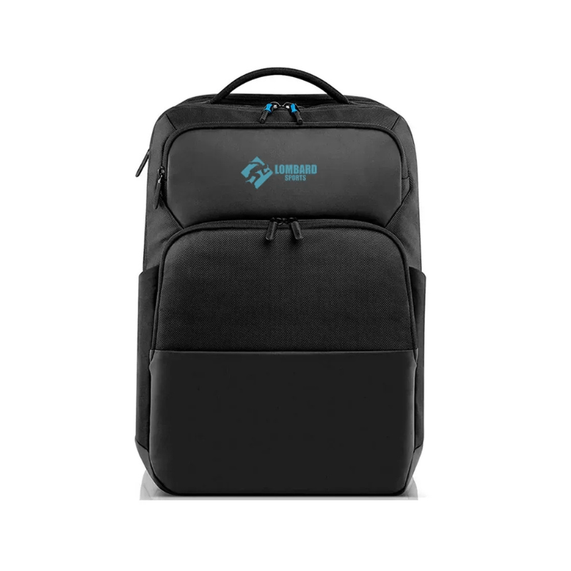 Durable Black Sports Backpack – Multi-Compartment Travel Bag with Padded Straps