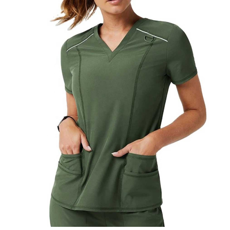 Hot Sale Doctor Uniforms Medical Nursing Scrubs Uniform Clinic Scrub Sets Short Sleeve Tops Pants Uniform Nurse