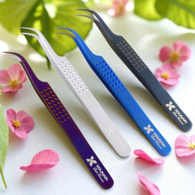 Professional Eyelash Extension Tweezers