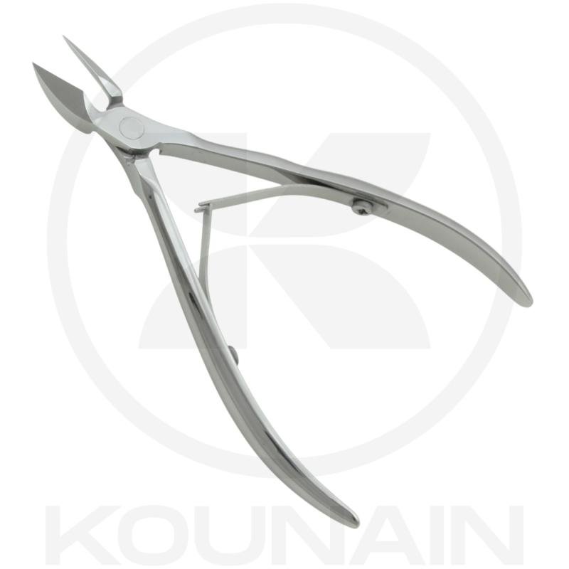 Professional Nail Nipper 12.5cm – Medical Grade Stainless Steel – Double Spring, 13mm Jaw