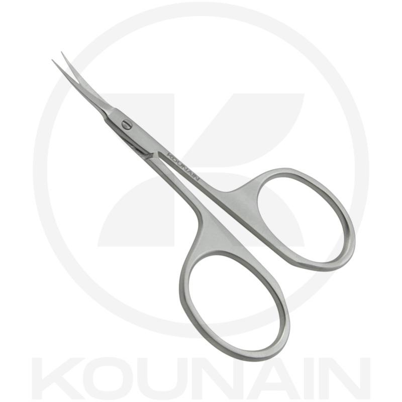 Professional Cuticle Scissors 9cm – Pointed Sharp Curved Blades – Stainless Steel 420/J2 – New Design