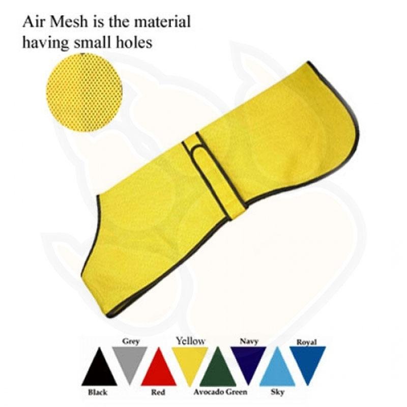 Air Mesh Greyhound &amp; Whippet Summer Jacket / Fly Sheet – Breathable &amp; Insect-Protective