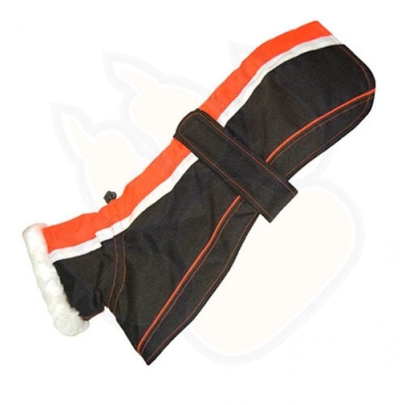 Waterproof Greyhound &amp; Whippet Jacket – 600D Polyester, 200GSM Filling, Fleece &amp; Faux Fur Collar