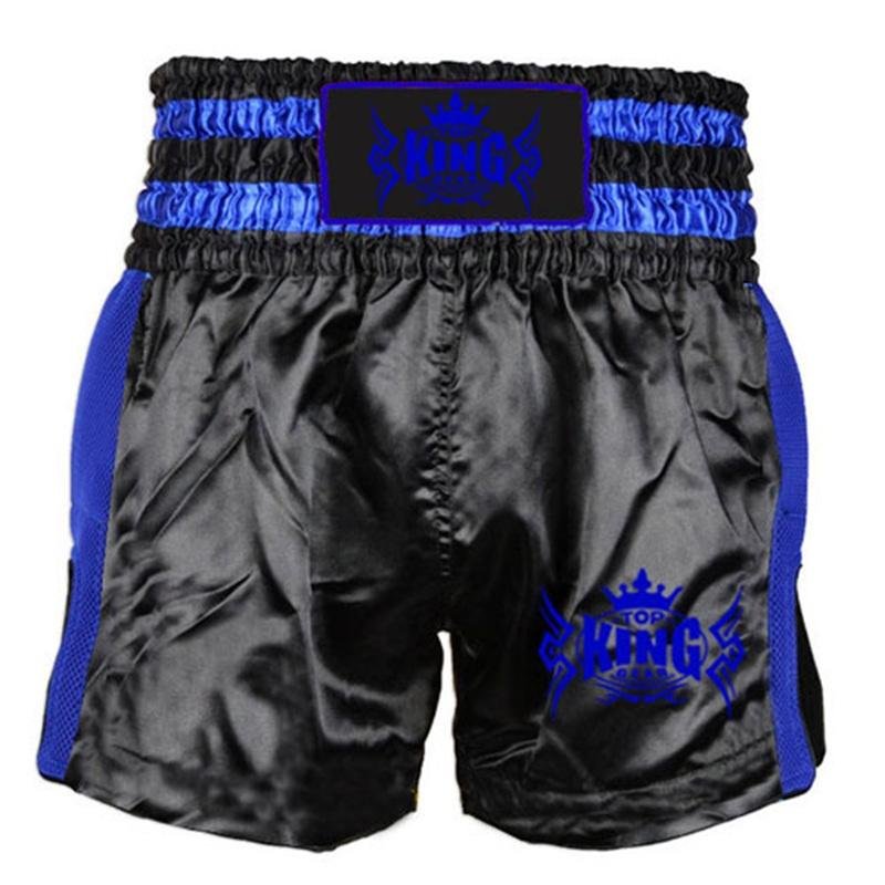 Satin Muay Thai Boxing Shorts – Lightweight Custom Fight Shorts with Elastic Waistband