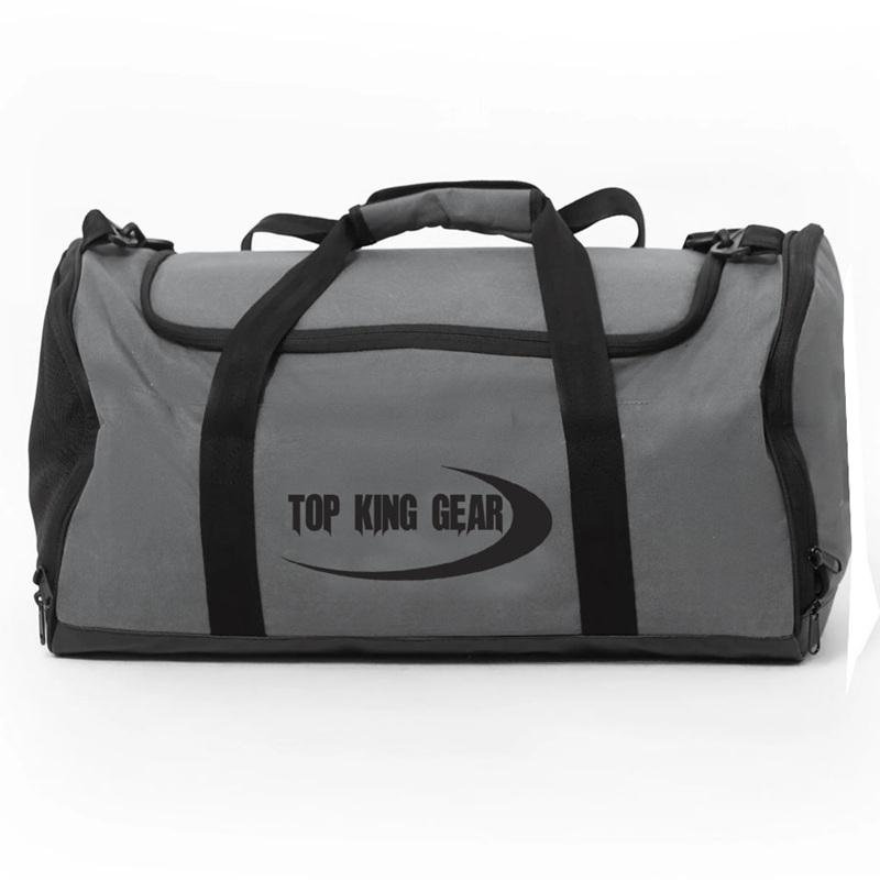 Top King Gear Sports Gym Duffel Bag – Durable Polyester Bag with Shoe &amp; Laundry Compartments