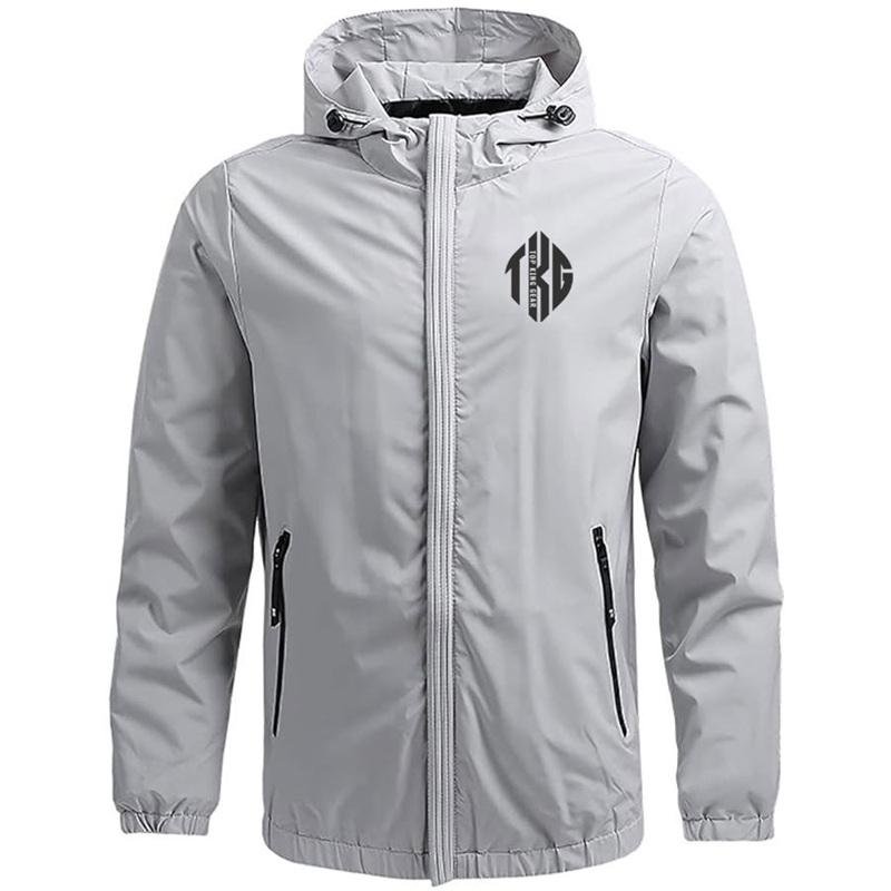 Casual Windbreaker Sports Jacket – Lightweight Men’s Outdoor &amp; Activewear