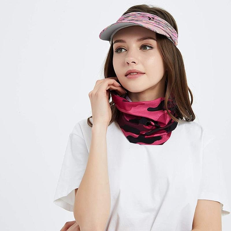 Women’s UV Protection Sports Sun Visor Cap, Lightweight Running, Golf &amp; Tennis Hat | Telli Sports