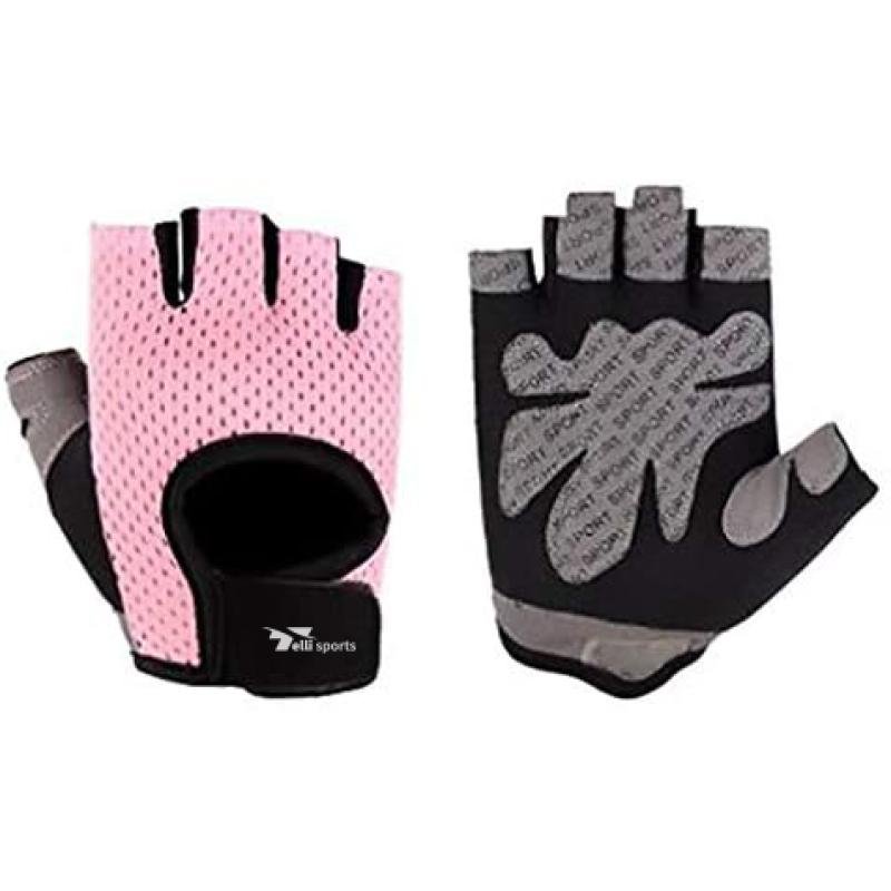 Half Finger Gym Gloves Breathable Padded Anti-Slip Weightlifting Gloves | Telli Sports