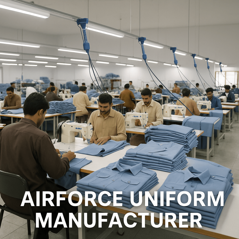 Airforce Uniform Manufacturer in Sialkot – Custom Airforce Apparel