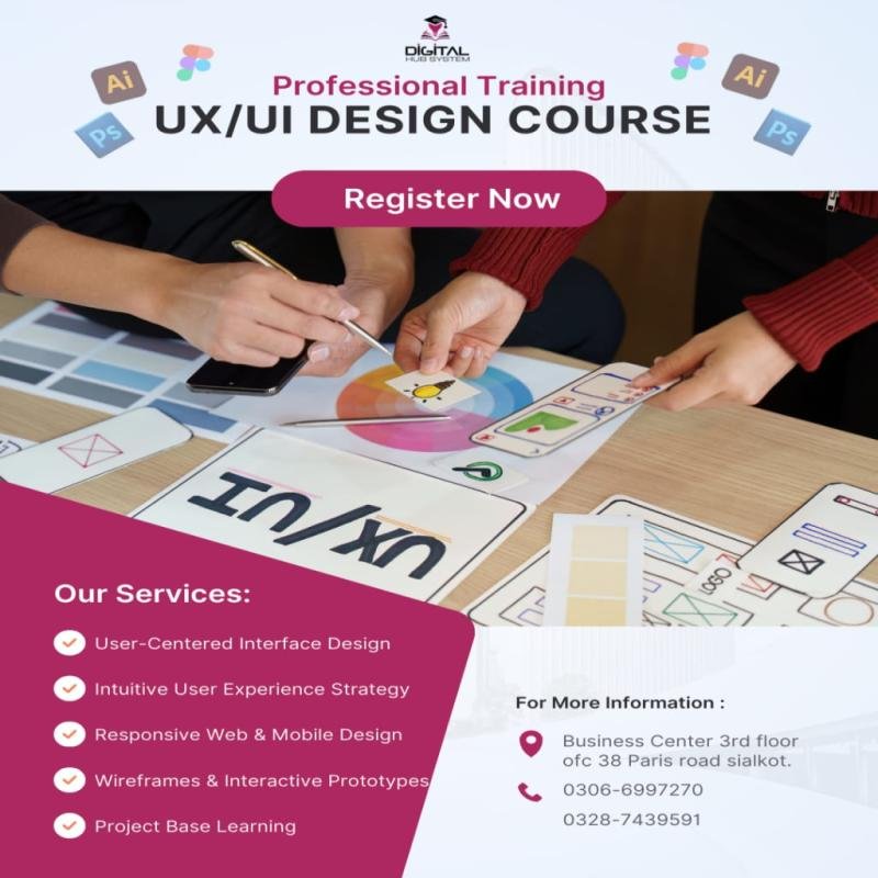 UX/UI Design Course