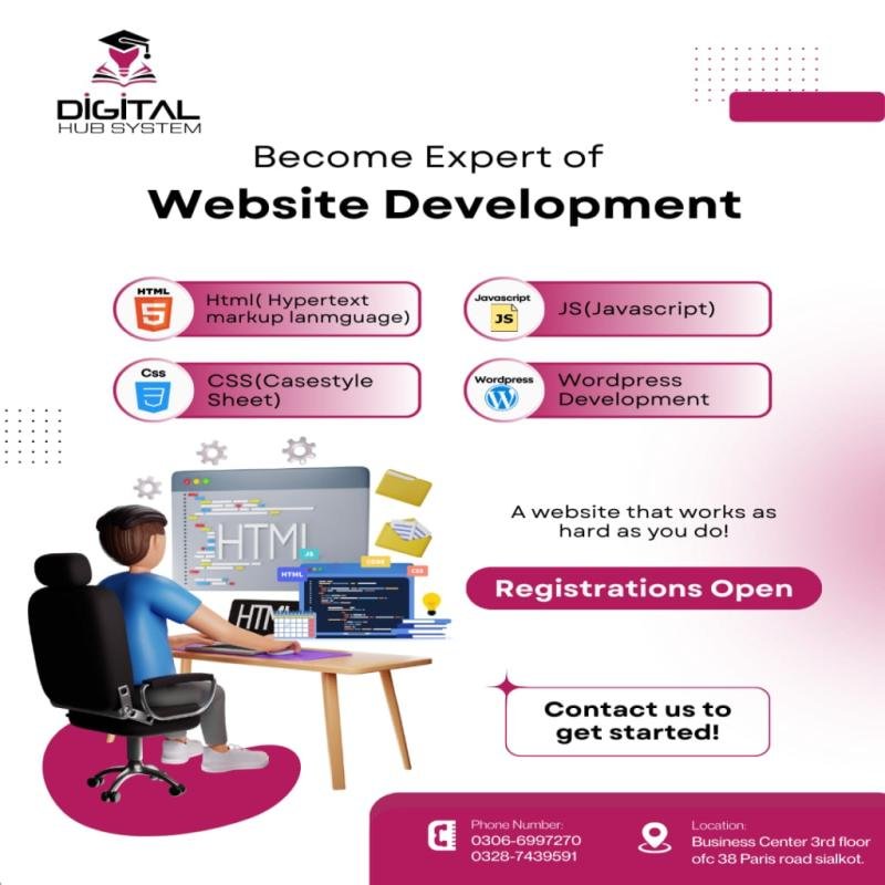Professional Website Development Training